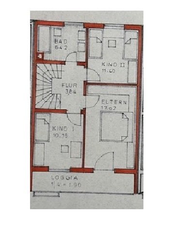 Grundrissplan 1. OG