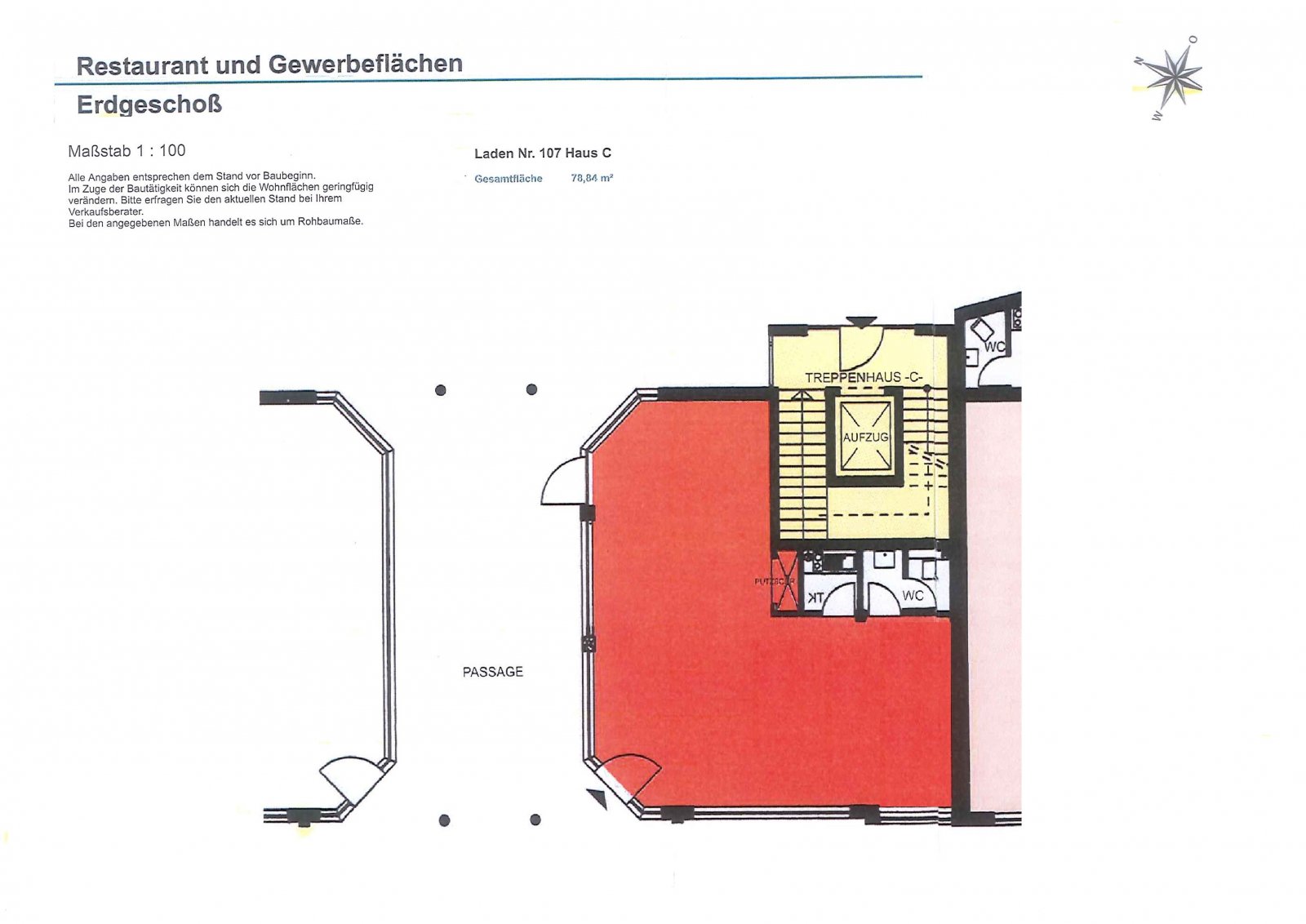 Grundrissplan EG