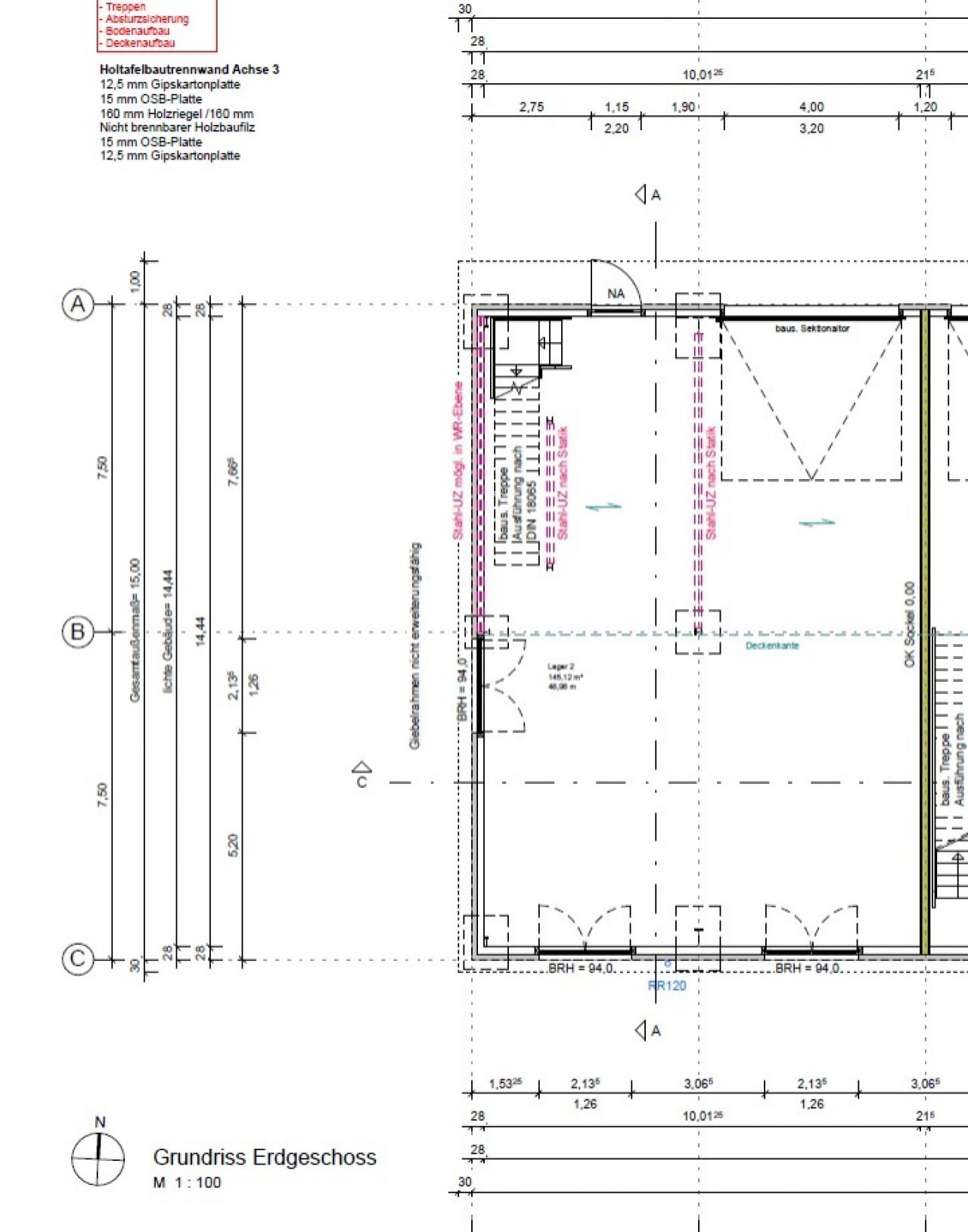 Grundrissplan EG