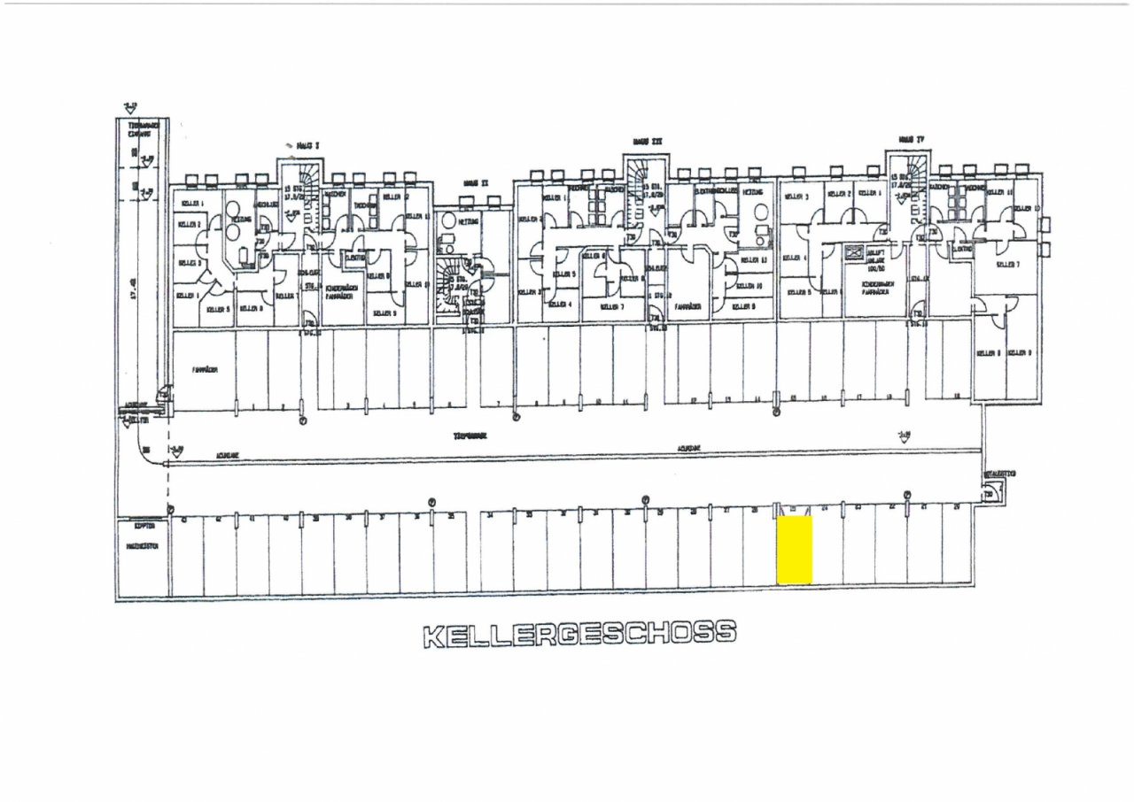 Übersichtplan TG-Anlage