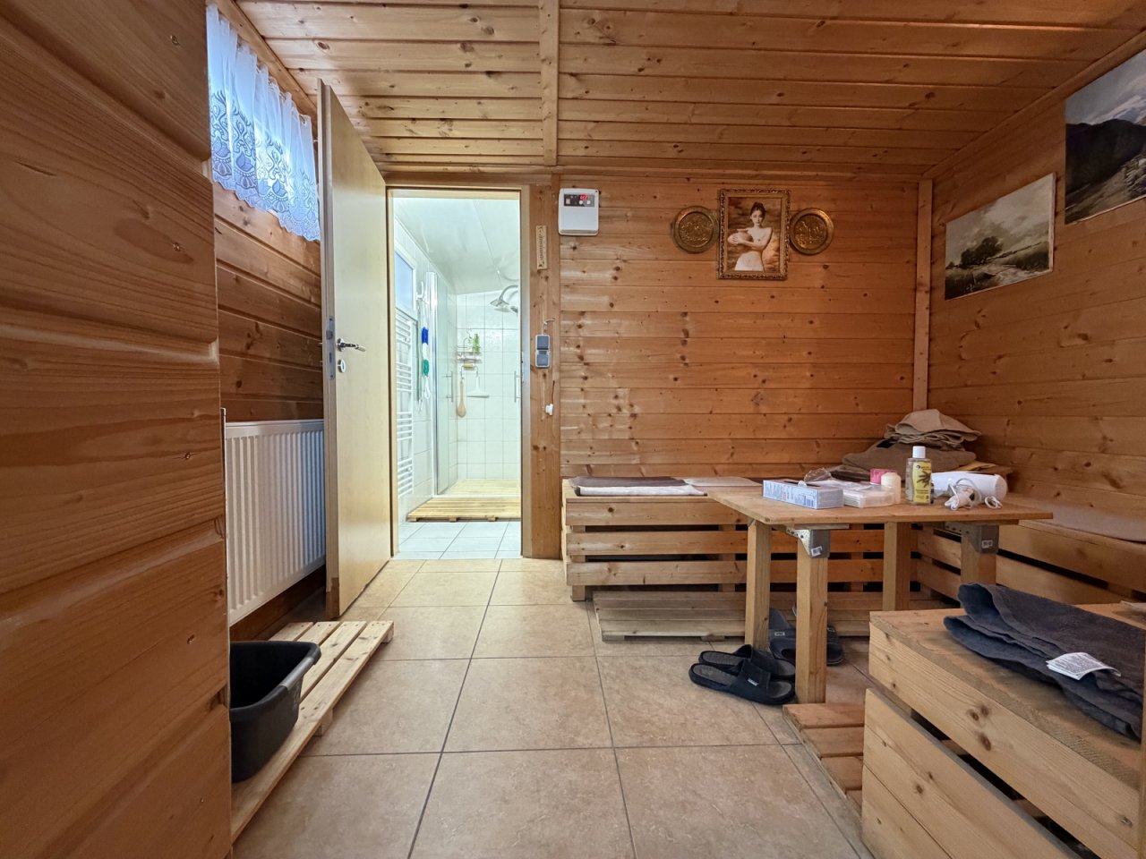 Ruhebereich Sauna