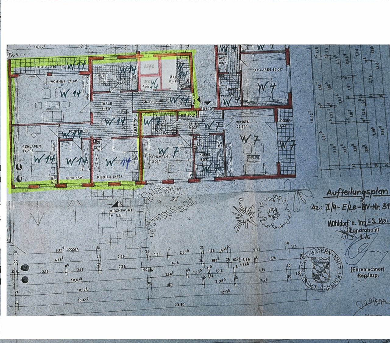 Grundrissplan