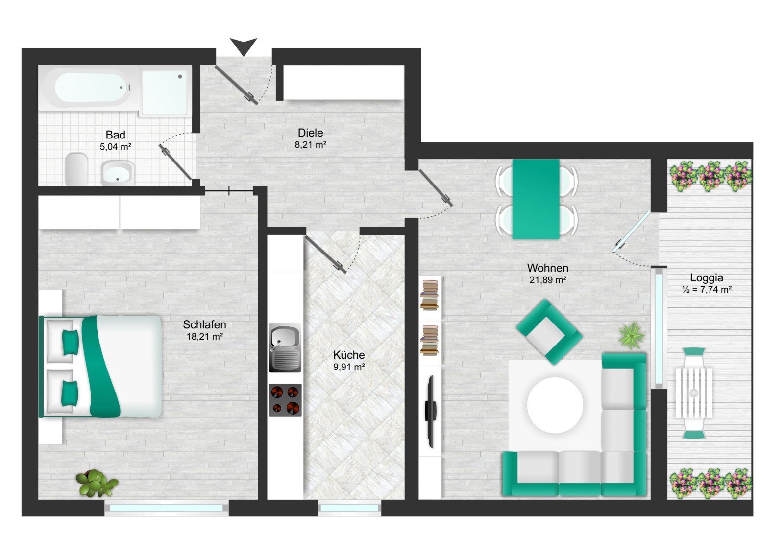 Grundriss Wohnung (1)
