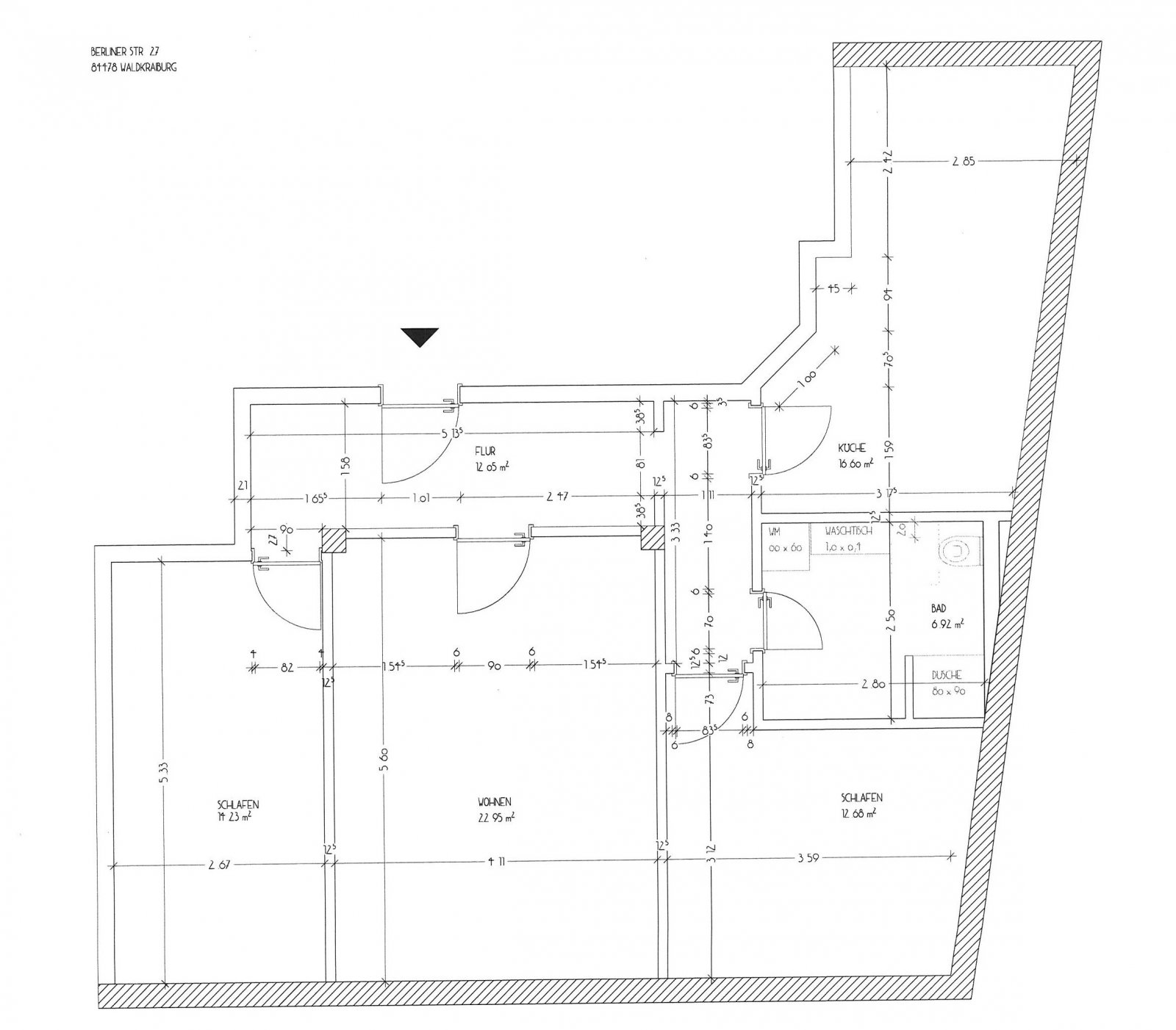 Grundrissplan