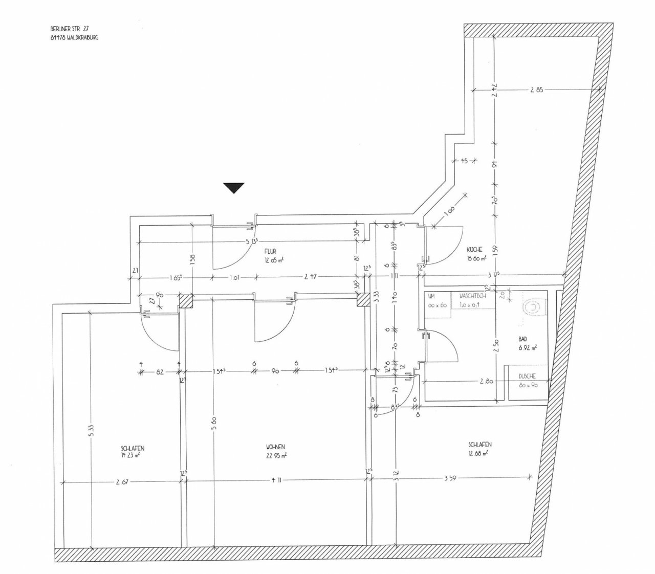 Grundrissplan