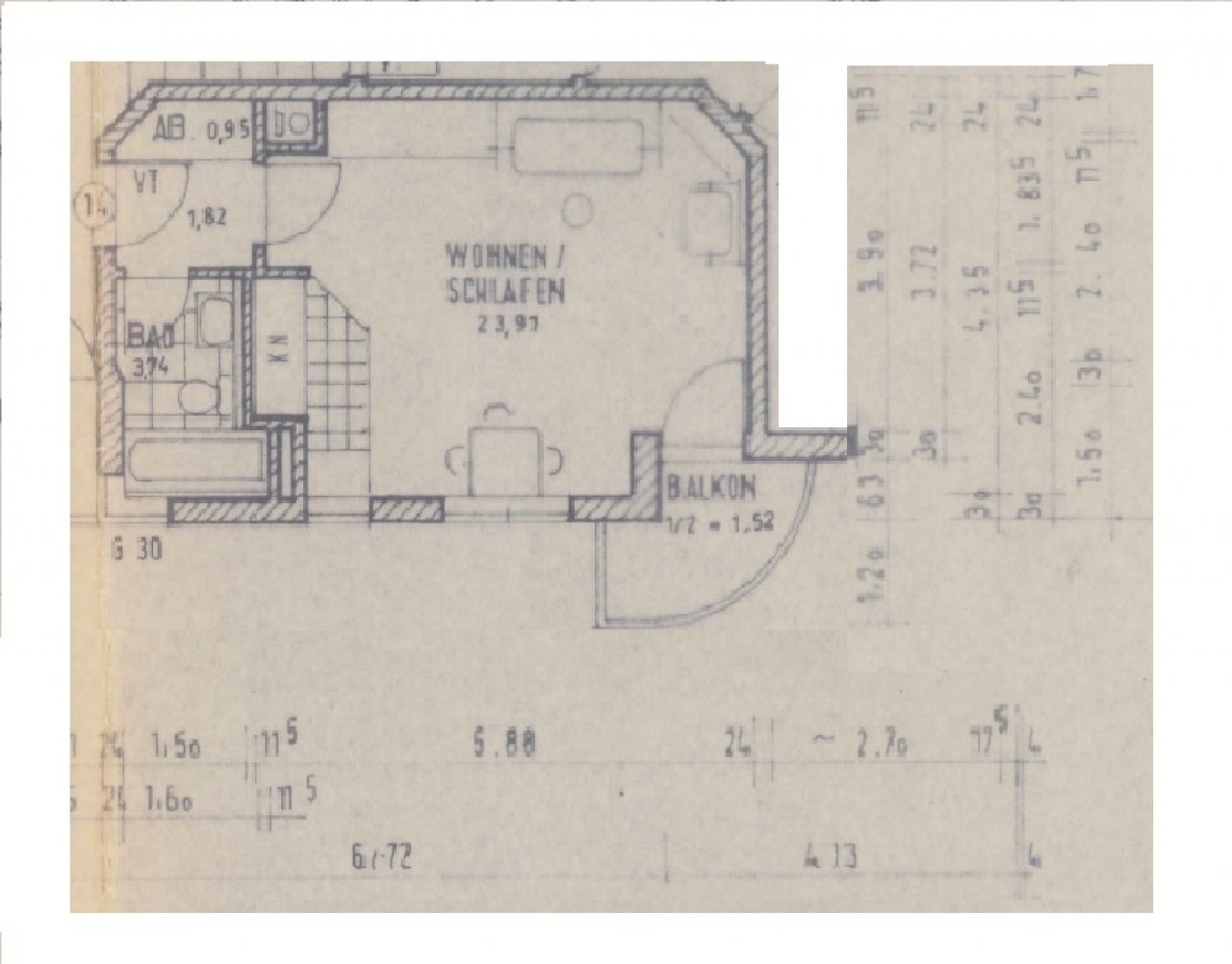 Grundrissplan