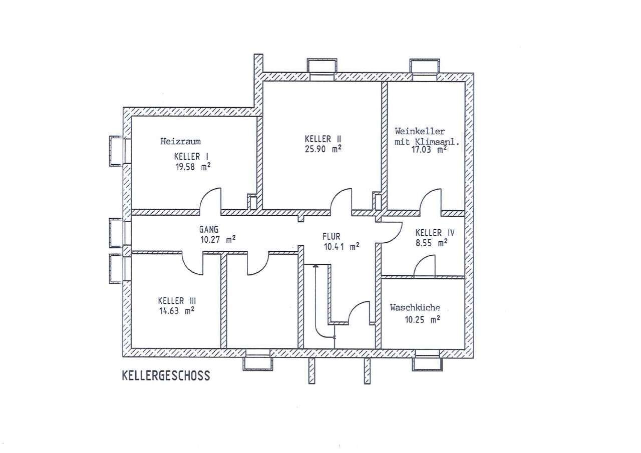 Grundrissplan KG Grundrissplan KG